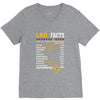 Leo Facts Zodiac V-Neck Tee