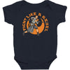 fight like a rebel Baby Bodysuit