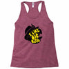 i can not lie Racerback Tank