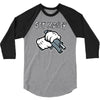mickey mouse gangster get money 3/4 Sleeve Shirt