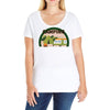 camping Ladies Curvy T-Shirt