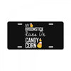candy corn License Plate