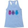 Colorful Cats Racerback Tank