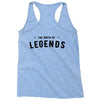 Life Begins at Forty 1978 the Birth of Legends Racerback Tank