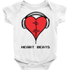 heart beats Baby Onesie