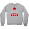 frisk cop leo police wife Crewneck Sweatshirt