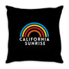 California Sunrise Throw Pillow