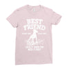 Best Friend Doberman Ladies Fitted T-Shirt