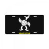 volleyball style sport funny gift present outdoor License Plate