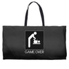 game over baby Weekender Totes