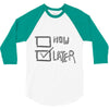 now or later 3/4 Sleeve Shirt