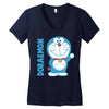 Doraemon Women's V-Neck T-Shirt