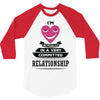 I Am Actually In A Very Commited Relationship 3/4 Sleeve Shirt
