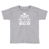 come on wales funny nations rugby Toddler T-shirt