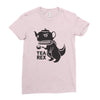 tea rex Ladies Fitted T-Shirt