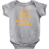 i'm scary enough Baby Onesie