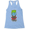 lil captain planet Racerback Tank