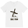 big fan V-Neck Tee