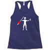 pirate old roger Racerback Tank