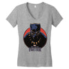 black panther Women's V-Neck T-Shirt