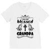 I Am One Blessed Grandpa V-Neck Tee