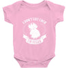I Don't Eat Cock I'm Vegan Baby Bodysuit