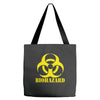 biohazard emo gamer cool rock music Tote Bags