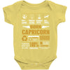 Born Capricorn Multitasking Problem Solving Tees Baby Onesie