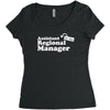 assistant (to the) regional manager Women's Triblend Scoop T-shirt