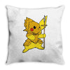 poke souls Throw Pillow