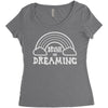drunk on dreaming Women's Triblend Scoop T-shirt