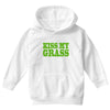 kiss my grass Youth Hoodie