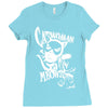 catwoman meow comic funny Ladies Fitted T-Shirt