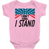 I Don't Kneel Baby Onesie