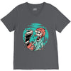 skullchain saw V-Neck Tee