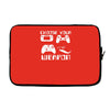 choose your weapon gamer finny retro Laptop sleeve