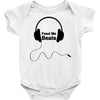 feed me beats Baby Bodysuit