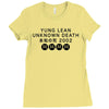 Yung Lean Unknown Death 2002 Ladies Fitted T-Shirt
