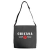 chicana Adjustable Strap Totes