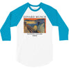Edvard Munch Skrik 3/4 Sleeve Shirt