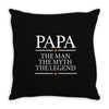 papa man myth legend Throw Pillow