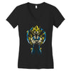 majin warrior Women's V-Neck T-Shirt