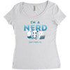 i'm a nerd Women's Triblend Scoop T-shirt
