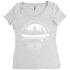 camp crystal lake  1935 Women's Triblend Scoop T-shirt
