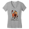 we be clubbin' Women's V-Neck T-Shirt