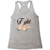 Fight For a Cure Uterine Cancer Awareness Racerback Tank