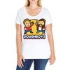 doughboys logo Ladies Curvy T-Shirt