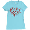 pizza my heart Ladies Fitted T-Shirt