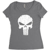skull best trending Women's Triblend Scoop T-shirt