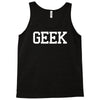 geek printed Tank Top